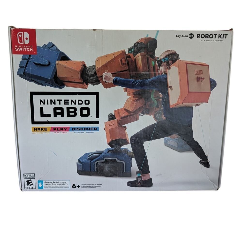 Nintendo Labo Toy-Con 2 Robot Kit Nintedo Switch 2018 New Open Box